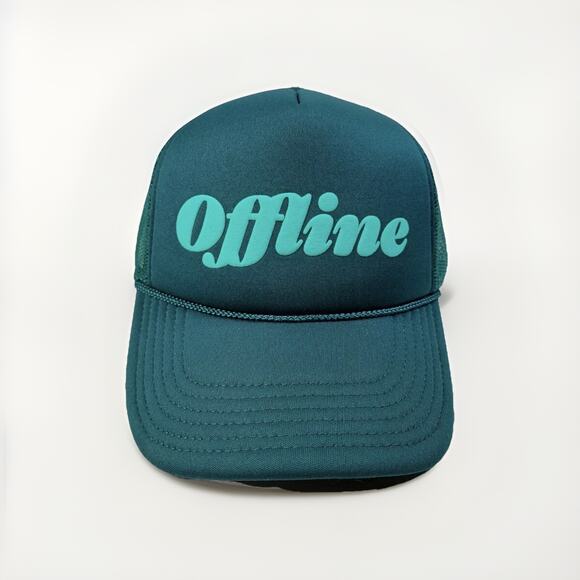 Ulta Beauty Accessories - Ulta Beauty Collection Womens Green Offline Trucker Snapback Mesh Hat Cap NWT